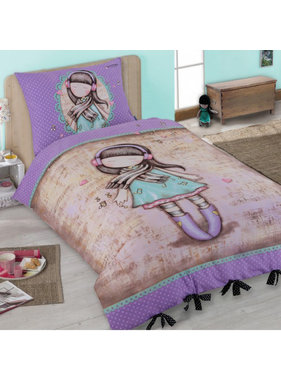 Santoro London Gorjuss Lost in Music Duvet cover - 140 x 200 cm