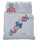 Smiley World Spirit Duvet cover - Double - 240 x 200 cm - Gray