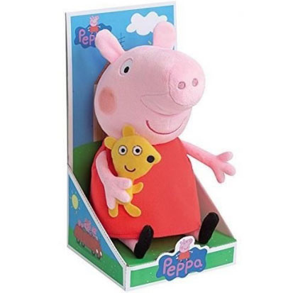 Peppa Pig Freddie - Knuffel - 24 cm - Multi