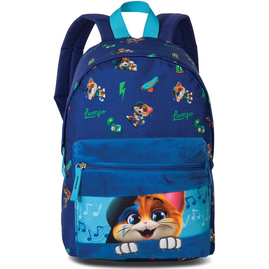 44 Cats Lampo - Backpack - 36 x 24 x 12 cm - Blue