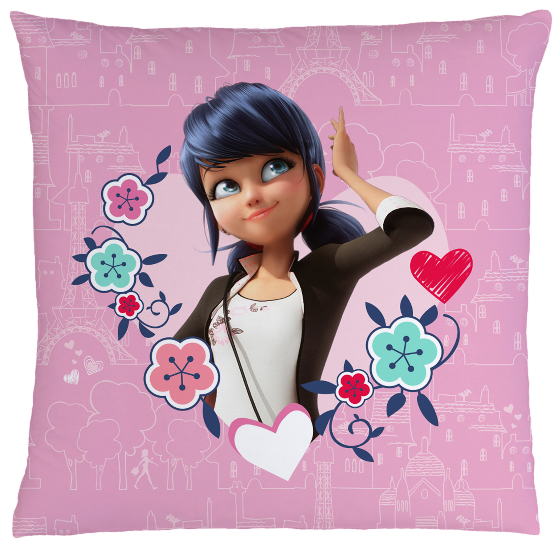 Miraculous Secret - Cushion - 40 x 40 cm - Multi