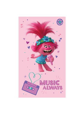 Trolls Beach Towel Music - 70 x 120 cm