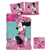 Disney Minnie Mouse Flowers  - dekbedovertrek - 140 x 200 cm - Multi