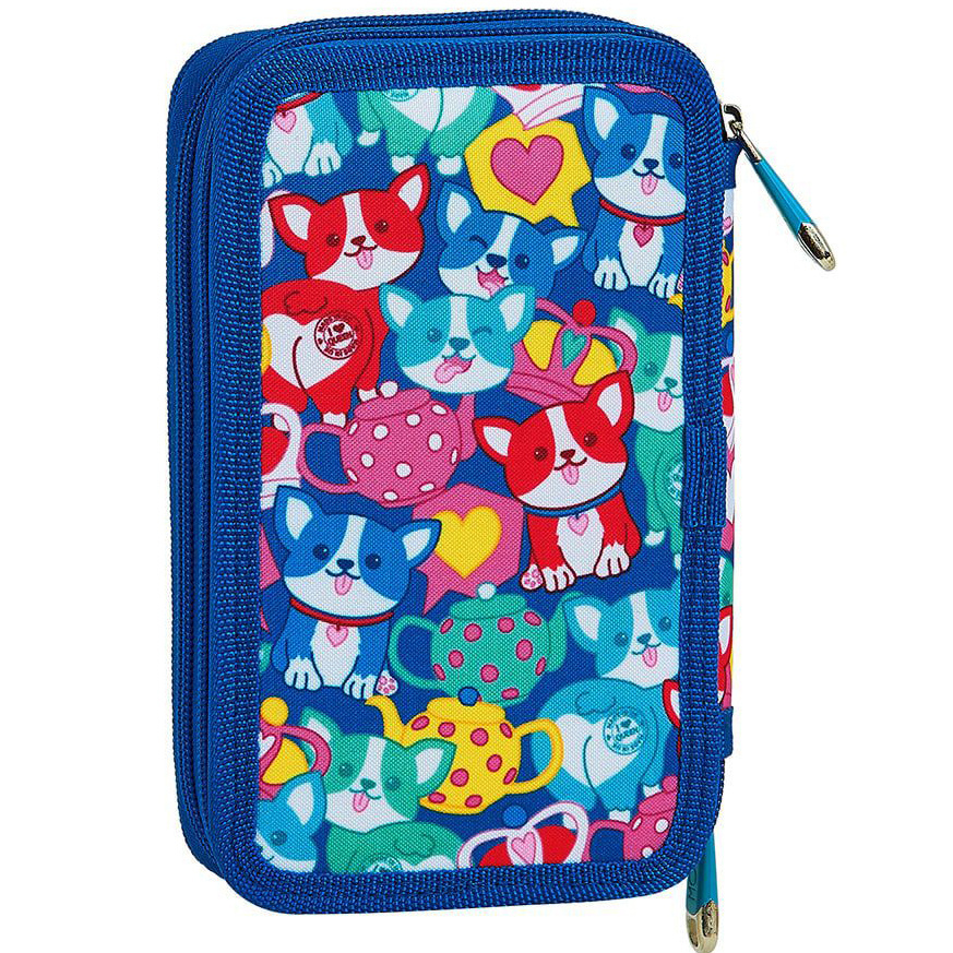 MOOS Corgi - Gevuld Etui - 28 stuks - Blauw