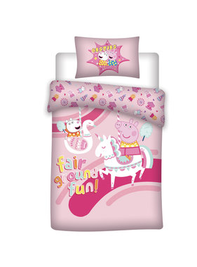 Peppa Pig Dekbedovertrek Unicorn 140 x 200 cm