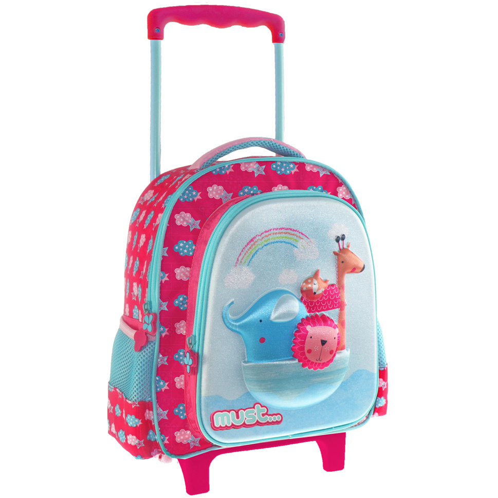 Must Noah's Ark Backpack Trolley - 31 x 27 x 10 cm - Multi