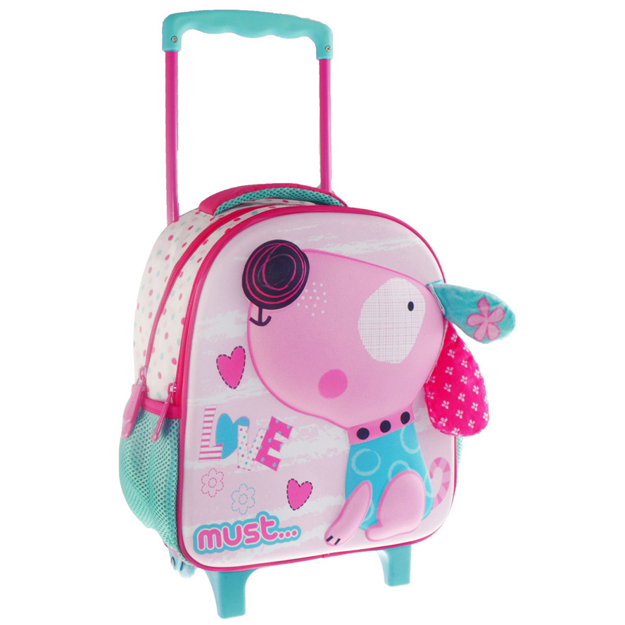 Must Dog Rugzak Trolley - 31 x 27 x 10 cm - Multi