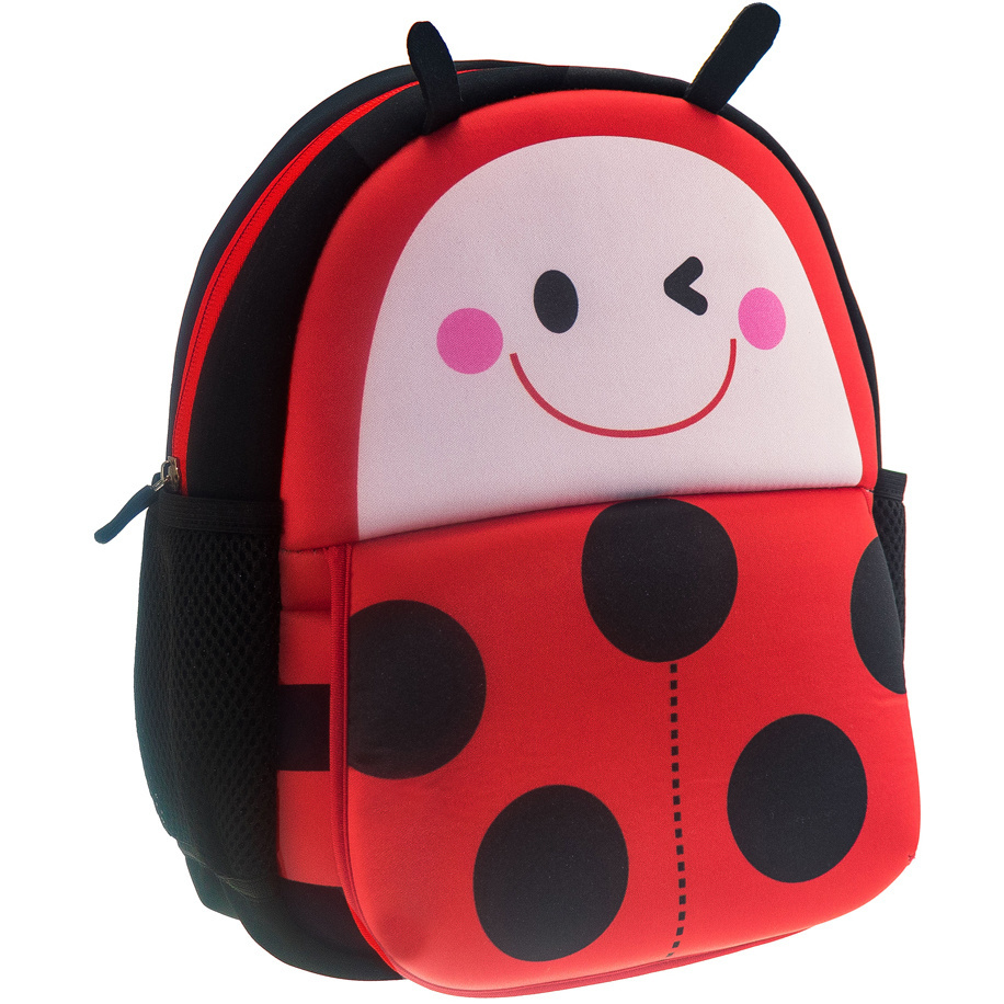 Must Ladybug Toddler Backpack - 29 x 22 x 9 cm - Red