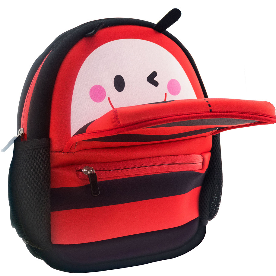 Must Ladybug Toddler Backpack - 29 x 22 x 9 cm - Red