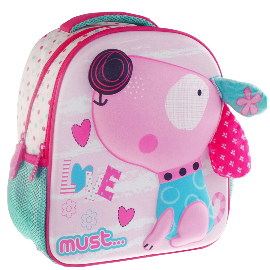 Must Dog Rugzak - 31 x 27 x 10 cm - Roze