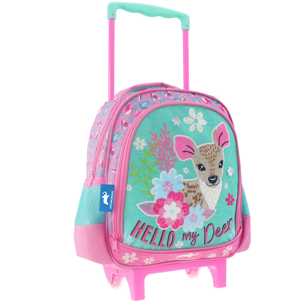 Animal Planet Deer Backpack Trolley - 31 x 27 x 10 cm - Multi