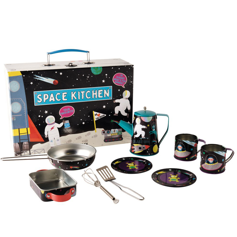 Floss & Rock Kitchen set Space - 10 pieces - Multi