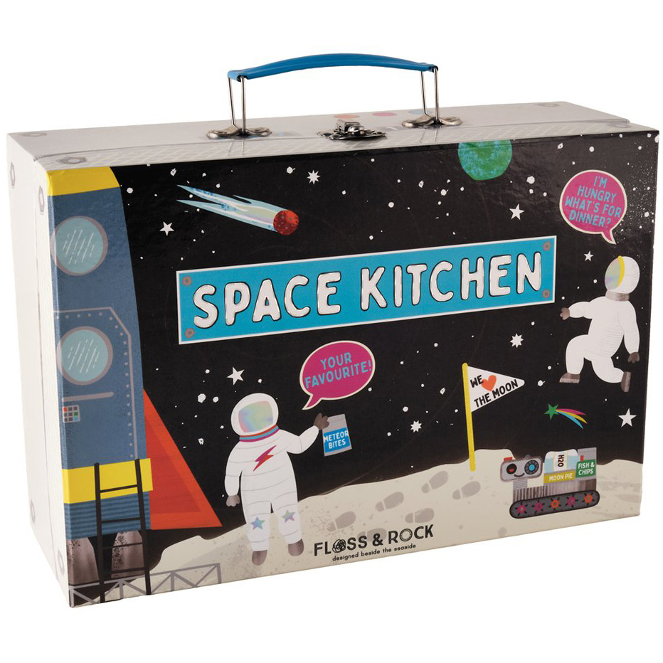 Floss & Rock Kitchen set Space - 10 pieces - Multi