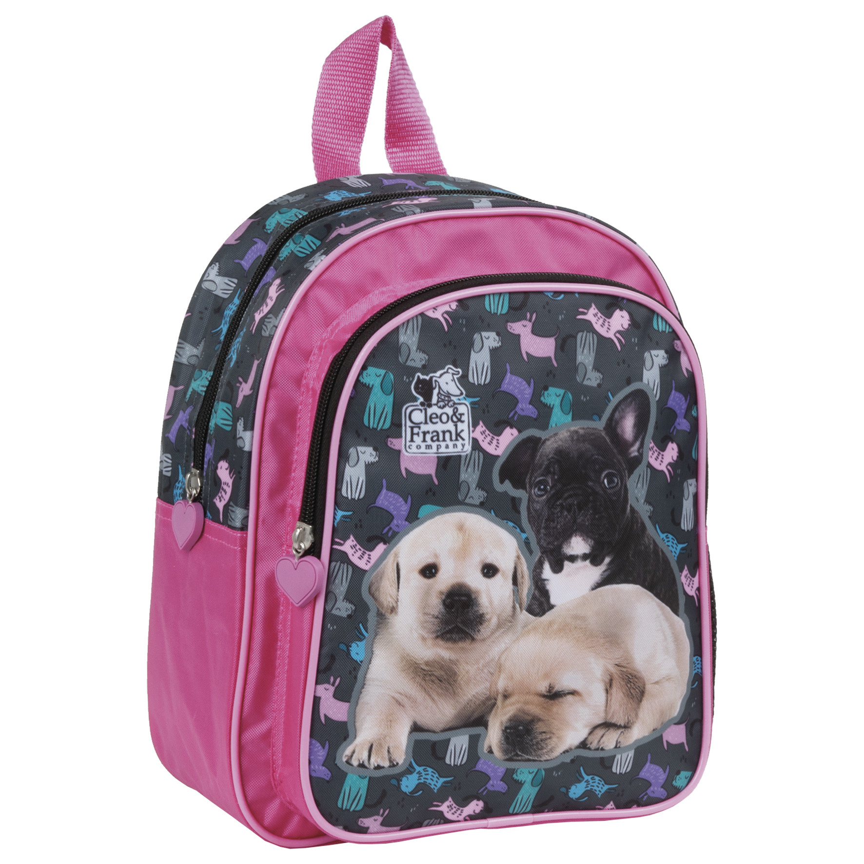 Cleo & Frank Pups - Toddler / Toddler Backpack - 29 x 23 x 14 cm - Multi