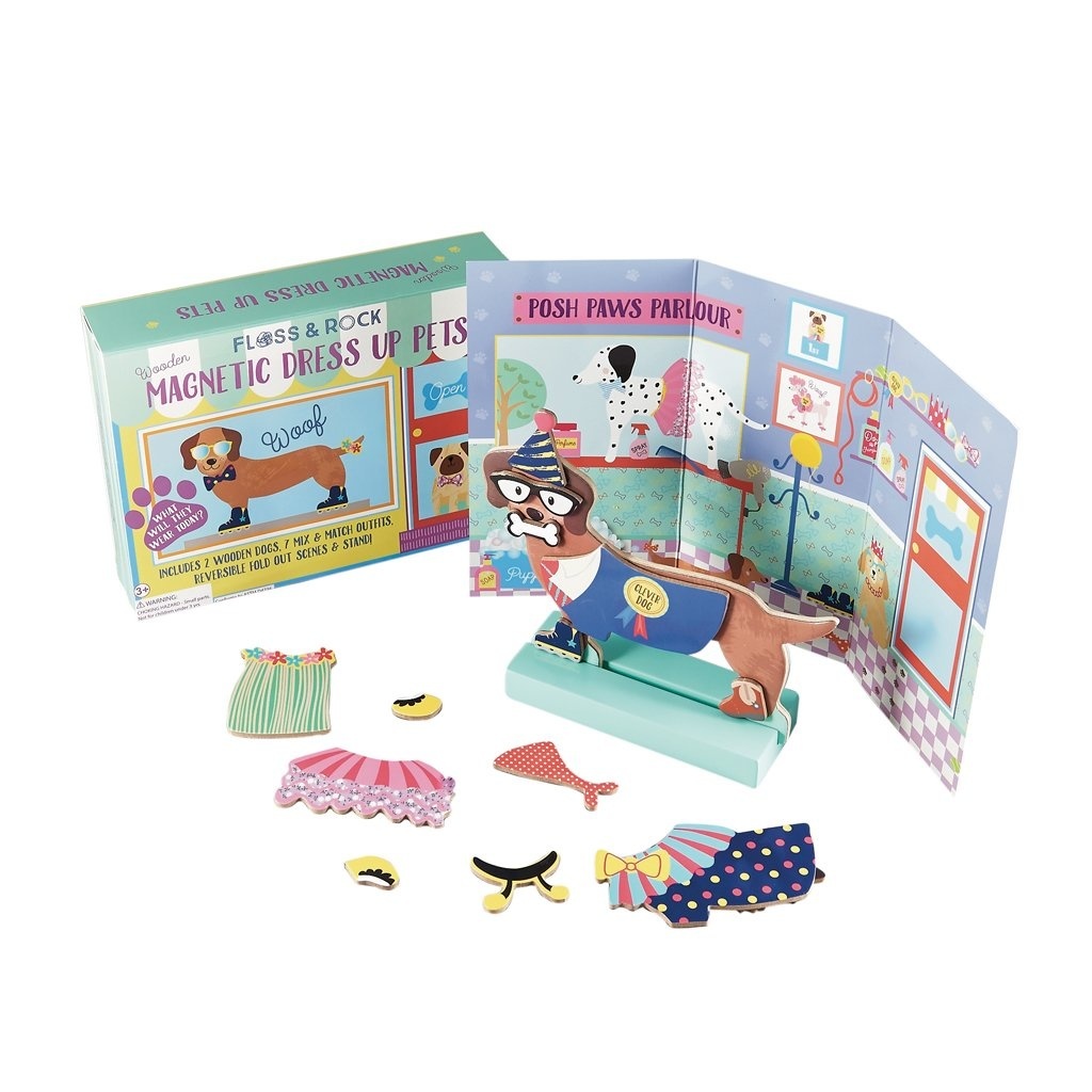 Floss & Rock Magnetic dressing pets 37 pieces