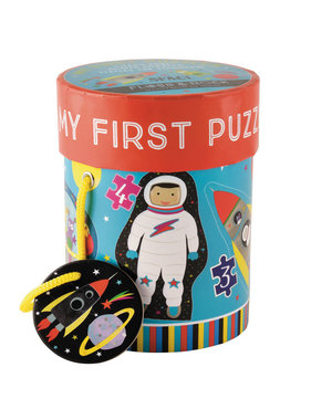 Floss & Rock Space puzzels 4 stuks