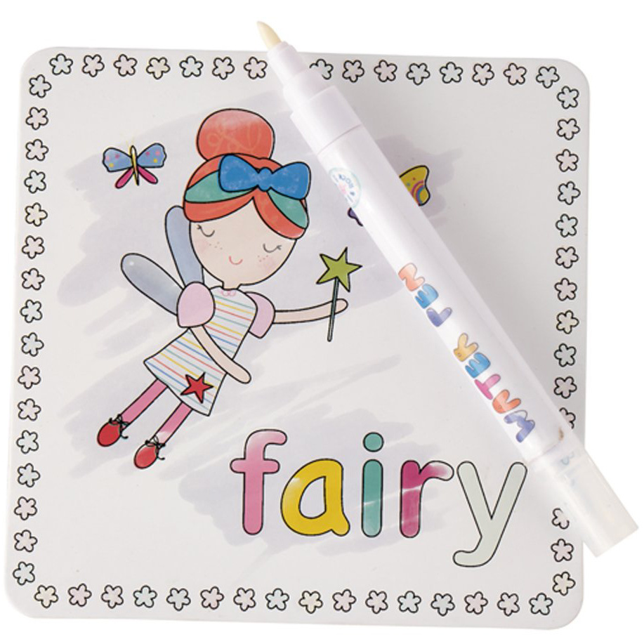 Floss & Rock Rainbow Fairy - water color cards - 19 x 18 cm - Multi