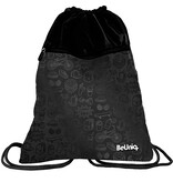 BeUniq Drawings gymbag - 47 x 37 cm - Black
