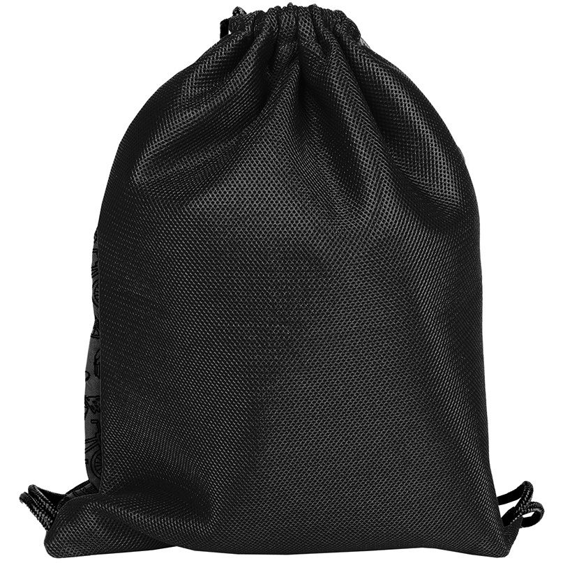 BeUniq Drawings gymbag - 47 x 37 cm - Black