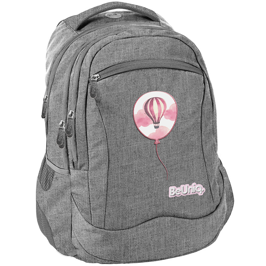 BeUniq Balloon Backpack - 43 x 30 x 20 cm - Gray