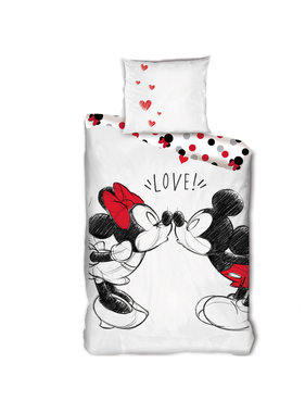 Disney Minnie Mouse Dekbedovertrek Love 140 x 200