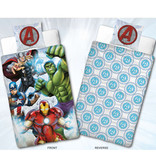 Marvel Avengers Dekbedovertrek Team - Eenpersoons - 140  x 200 cm - Multi