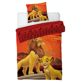 Disney The Lion King Dekbedovertrek - Eenpersoons - 140  x 200 cm - Oranje