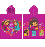 Dora Love my friends - poncho - 50 x 115 cm - Multi