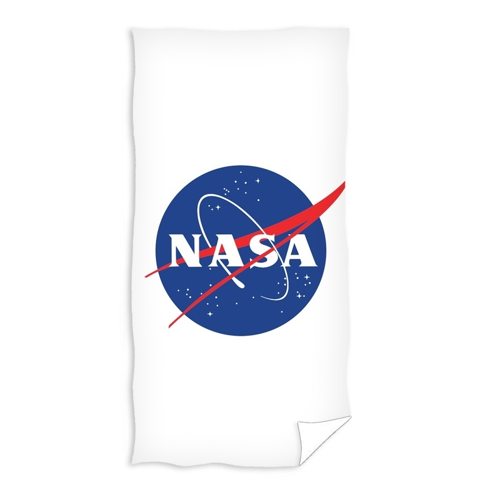 NASA Beach towel - 70 x 140 cm - White