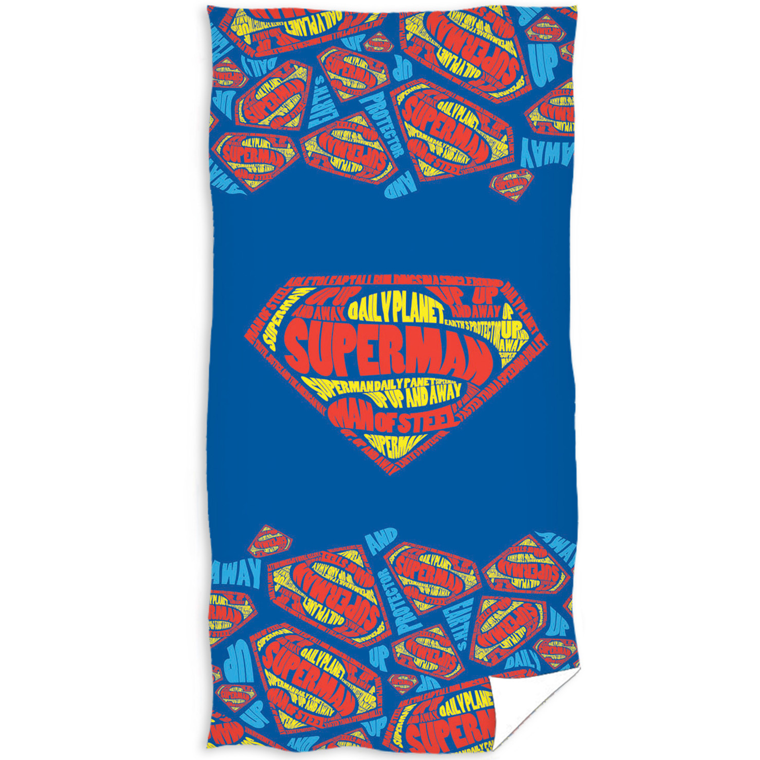 Superman Strandlaken Logo - 70 x 140 cm - Multi