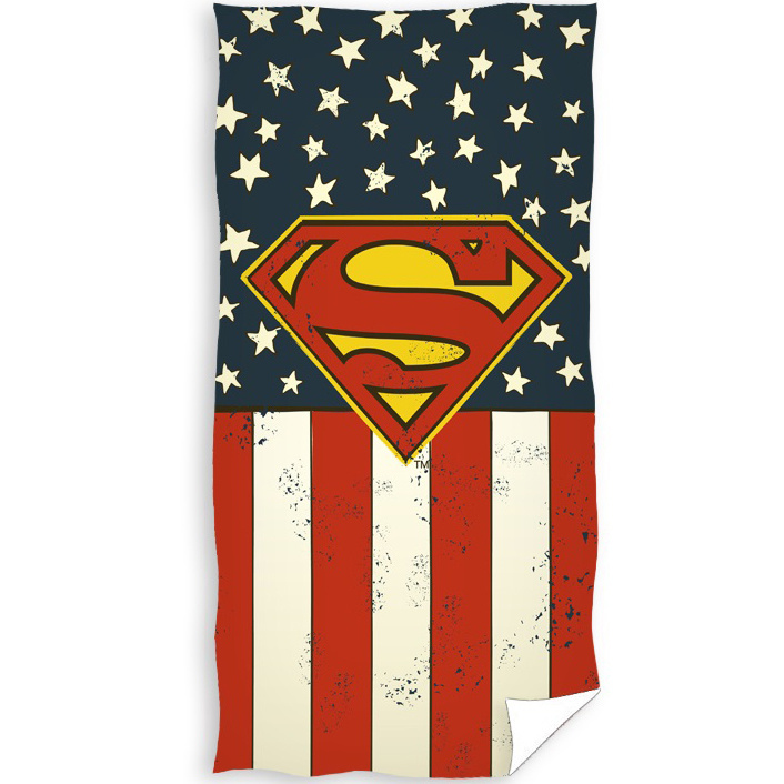 Superman Beach towel Flag - 70 x 140 cm - Multi