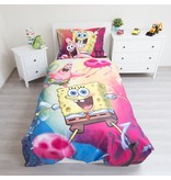 SpongeBob Dekbedovertrek Fun - Eenpersoons - 140  x 200 cm - Multi