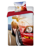 Turbo Car Duvet cover - Single - 140 x 200 cm - Multi