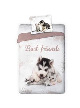 Animal Pictures Dekbedovertrek Best Friends 140 x 200