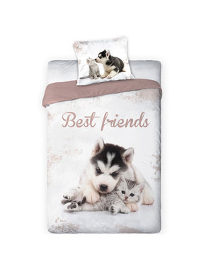 Animal Pictures Duvet cover Best Friends 140 x 200