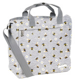 BeUniq Shoulder bag Bees - 32 x 30 x 13 cm - Gray