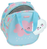 Safta Cooler Bag Clouds - 22 x 19 x 14 cm - Blue