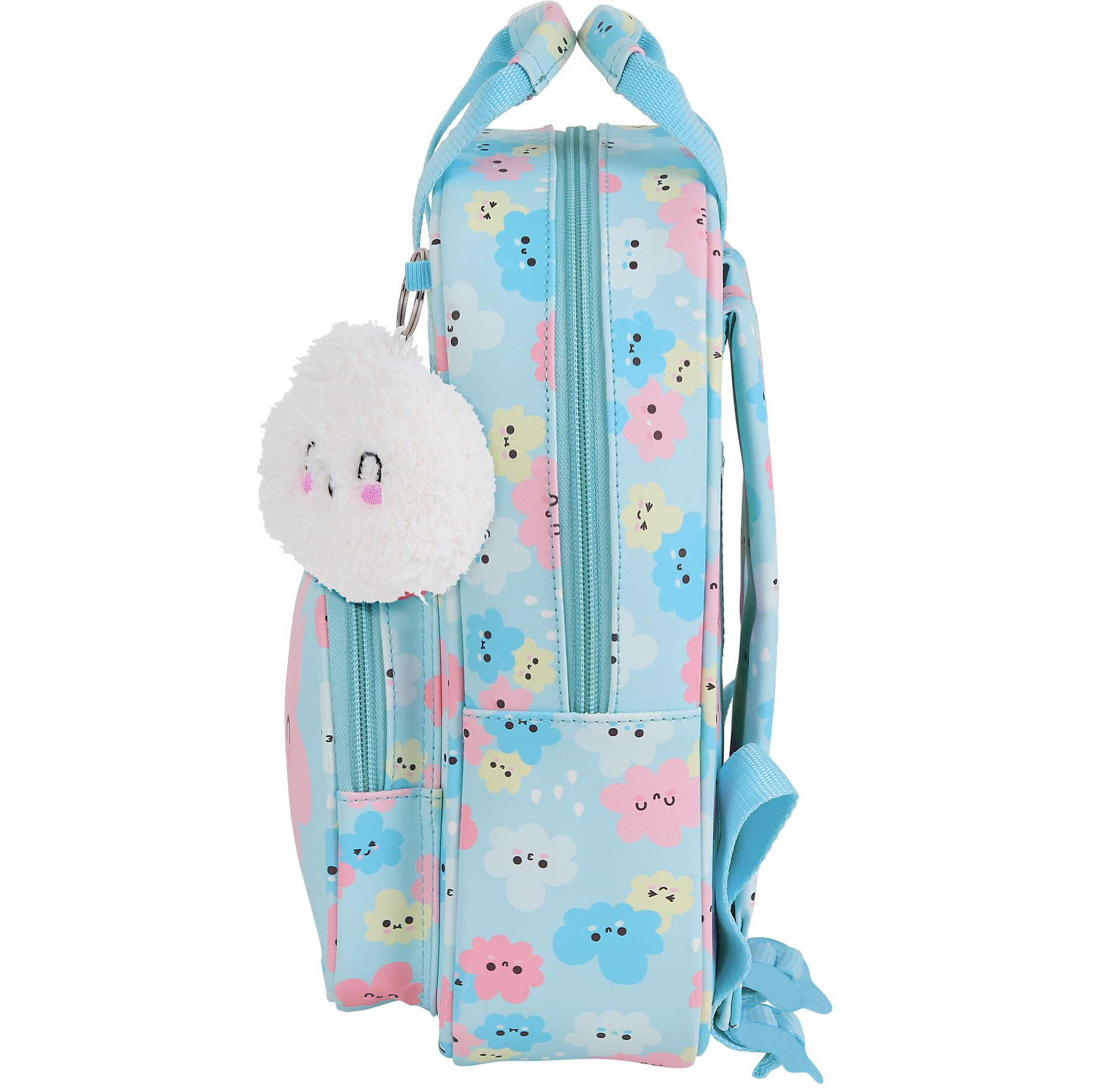 Safta Toddler Backpack Clouds - 28 x 20 x 8 cm - Blue