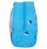 Baby Shark Beauty Case  - 26 x 16 x 9 cm - Blauw