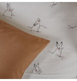 De Witte Lietaer Duvet cover Rabbit Cotton - Single - 140 x 220 cm - Multi