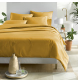 De Witte Lietaer Duvet cover Cotton Satin Olivia - Lits Jumeaux - 240 x 220 cm - Yellow
