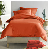 De Witte Lietaer Duvet cover Cotton Satin Olivia - Single - 140 x 200/220 cm - Orange