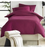 De Witte Lietaer Duvet cover Cotton Satin Olivia - Single - 140 x 200/220 cm - Red