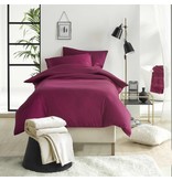 De Witte Lietaer Duvet cover Cotton Satin Olivia - Single - 140 x 200/220 cm - Red