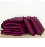 De Witte Lietaer Duvet cover Cotton Satin Olivia - Hotel size - 260 x 240 cm - Red