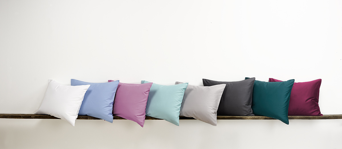De Witte Lietaer Duvet cover Cotton Satin Olivia - Hotel size - 260 x 240 cm - Red