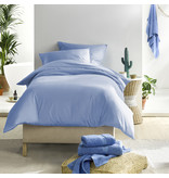 De Witte Lietaer Duvet cover Cotton Satin Olivia - Single - 140 x 200/220 cm - Blue