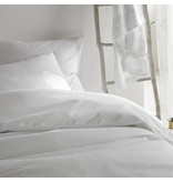 De Witte Lietaer Dekbedovertrek Katoen Satijn Olivia - Lits Jumeaux - 240 x 220 cm - Wit