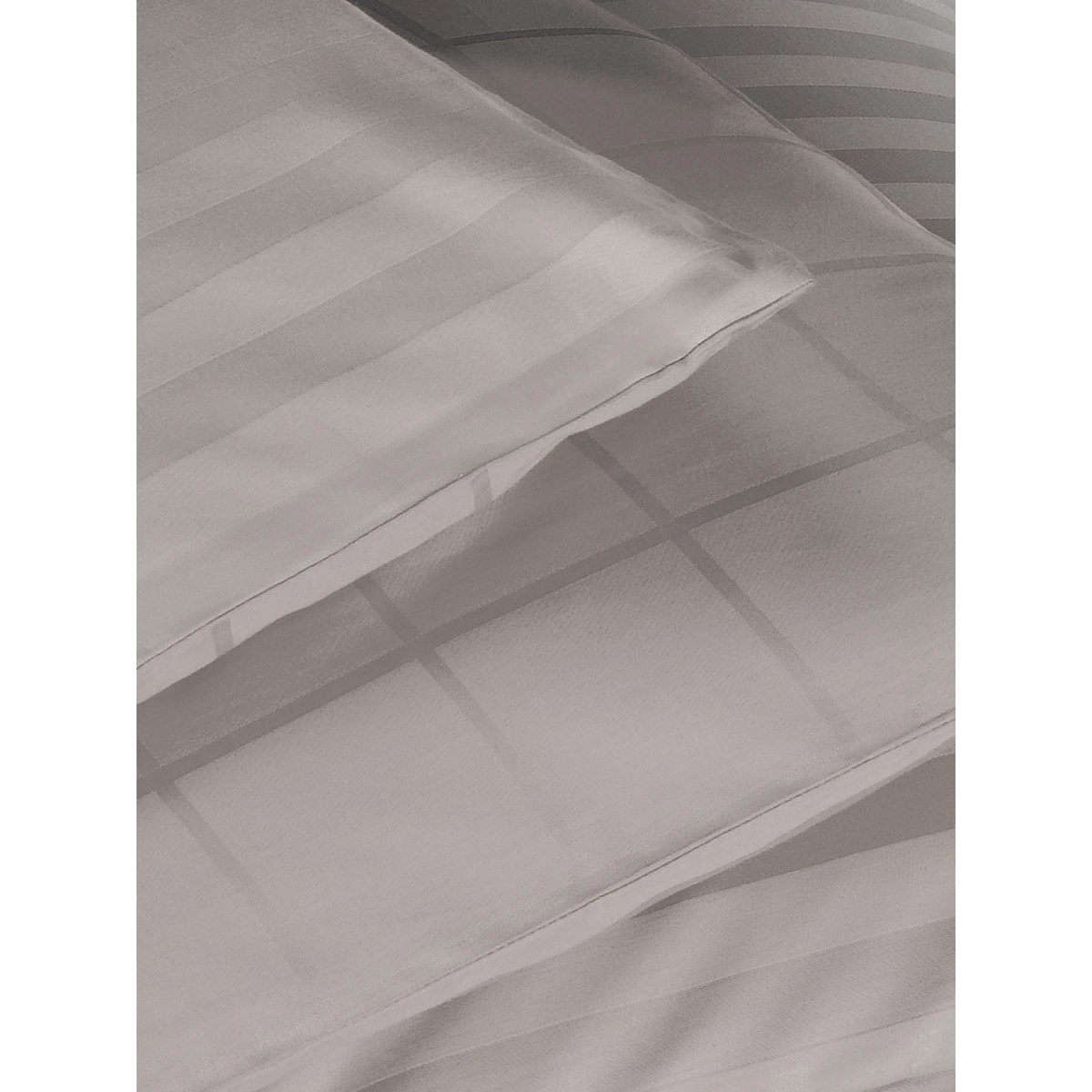 De Witte Lietaer Duvet cover Cotton Satin Zygo - Lits Jumeaux - 240 x 220 cm - Taupe