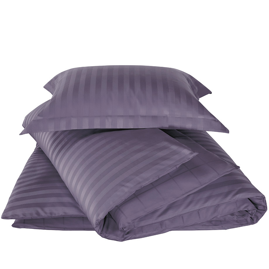 De Witte Lietaer Duvet cover Cotton Satin Zygo - Single - 140 x 220 cm - Purple